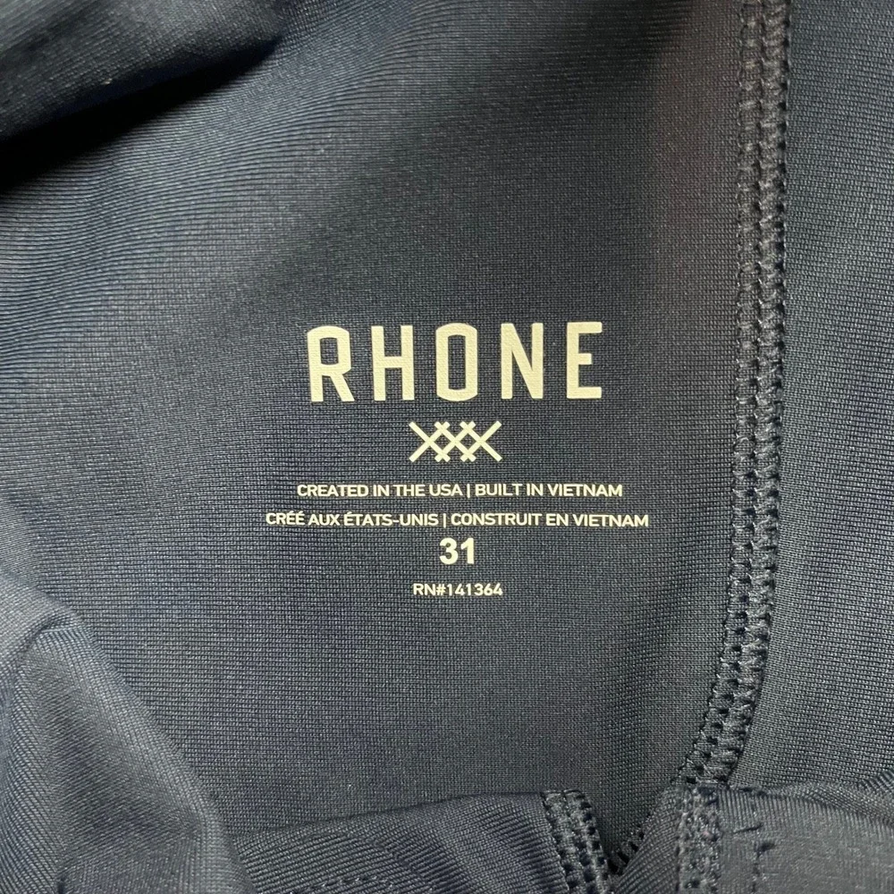 Rhone Golf Pants Mens 31X28 Navy Blue Stretch Athletic Fit Performance